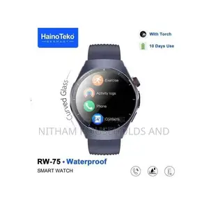Haino Teko Waterproof Smart Watch With Curved Amoled Display