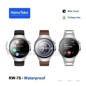 Haino Teko Rw-75 Waterproof Smart Watch With Curved Amoled Display