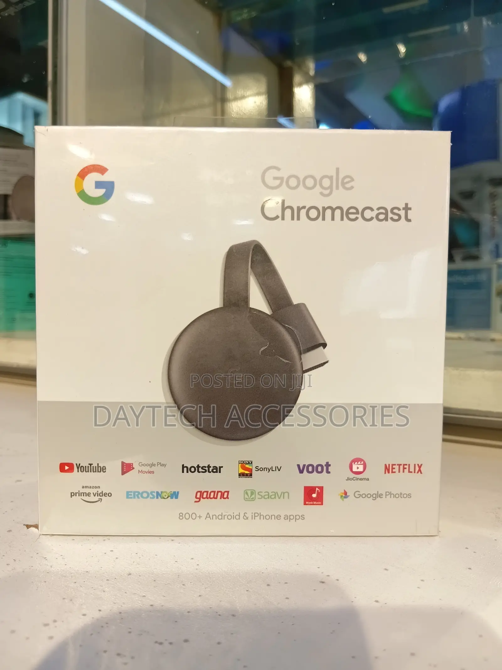 This Is a Google Chromecast 3rd Generation Streaming Device - Black