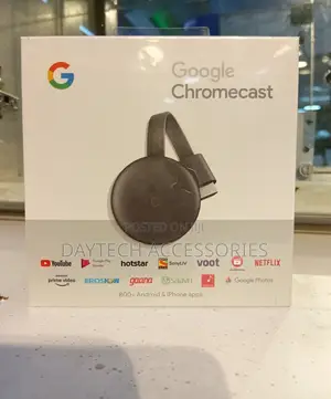 This Is a Google Chromecast 3rd Generation Streaming Device - Black