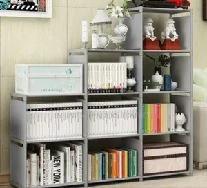 Storage Bookcase Designed for Books and Kids' Toy Organization.
