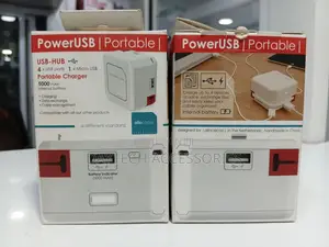 This Is an Allocacoc Powerusb Portable Charger and Usb Hub.