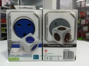 This Is an Allocacoc Powercube Original 5-Way Wall Socket Adapter.