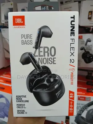 These Are JBL Tune Flex 2 True Wireless Earbuds in Black