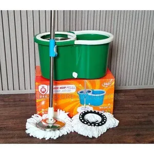 Generic Spin Mop With Bucket Set