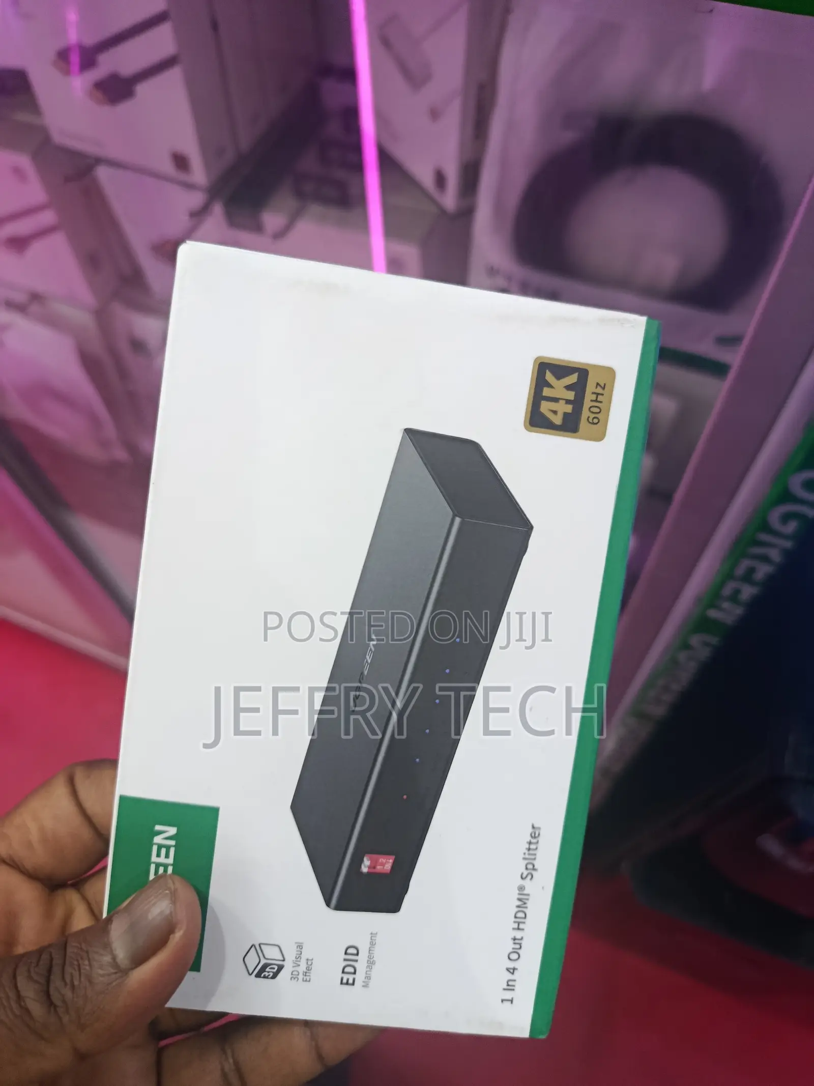 Ugreen Ug-40202uk Hdmi 1 in 4 Out Splitter
