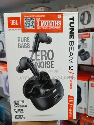 These JBL Tune Beam 2 Earbuds in Black