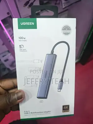 Ugreen Usb C Hub With Hdmi, 5-in-1 Type C Multi-Port Adaptor