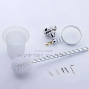 Wall-Mounted Toilet Brush Set