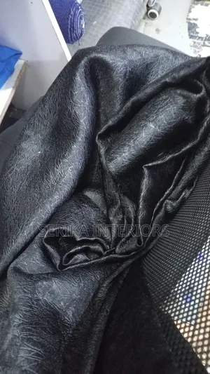 Soft Black Curtains Curtains Environmental Friendly Approved