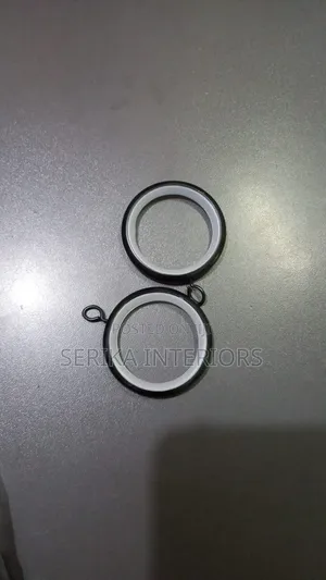 Double Curtain Rods Rings Environmental Friendly Curtain Rings
