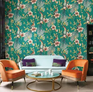 Florals Wallpapers Wallpapers Green Environmental Friendly Robertson's