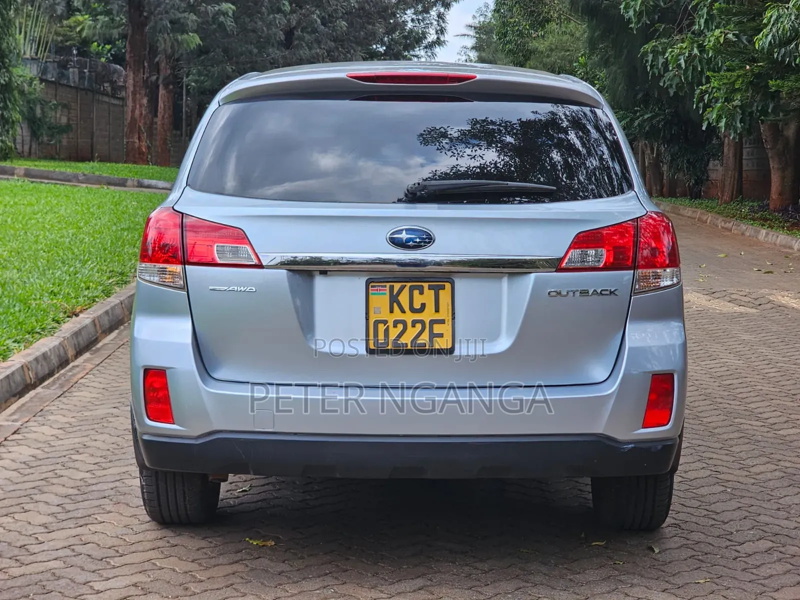Subaru Outback 2012 Silver