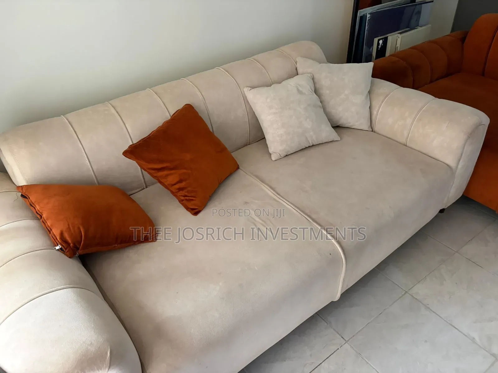 5 Seater Floral Sofa