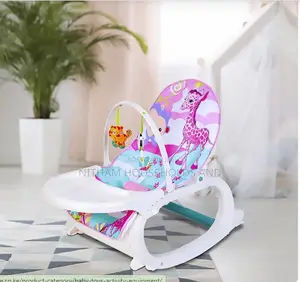 3 in 1 Portable Baby Rocker With Music and Vibrations (0-3 Years)