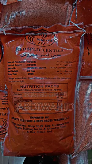 Red Split Lentils