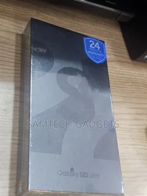 New Samsung Galaxy S22 Ultra 256 GB Black