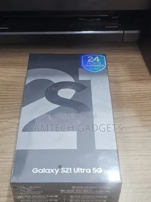 New Samsung Galaxy S21 Ultra 5G 256 GB Silver