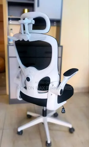 White Black Chair Orthopedic Chair