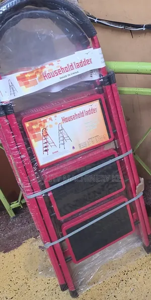 High Quality Red 3steps Ladder
