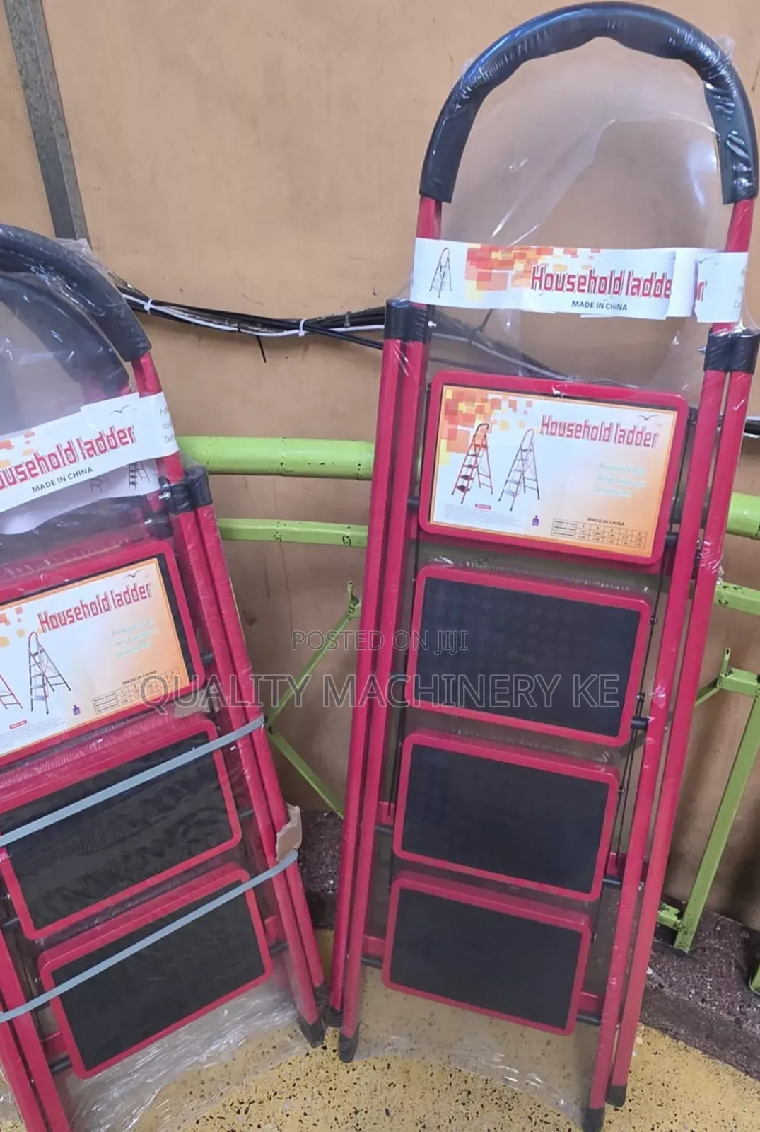 Comfortable Red 6steps Ladder