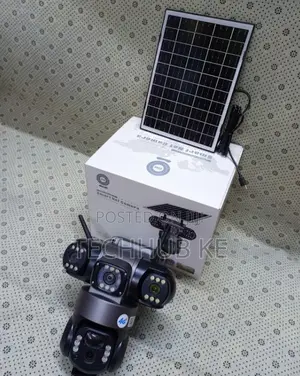 Dual Len 4g CCTV Camera 4g Sim Card Lte Solar Light V380 Solar CCTV