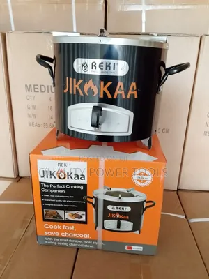 Reki Jiko Kaa Charcoal Stove, High-Efficiency Fuel-Saving Jiko,