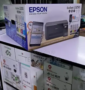Epson Ecotank L3250 Wifi Printer Print Scan Copy All-in-One