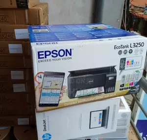 Wireless Ink Tank Printer Epson L3250 Colour Printer With Scanner