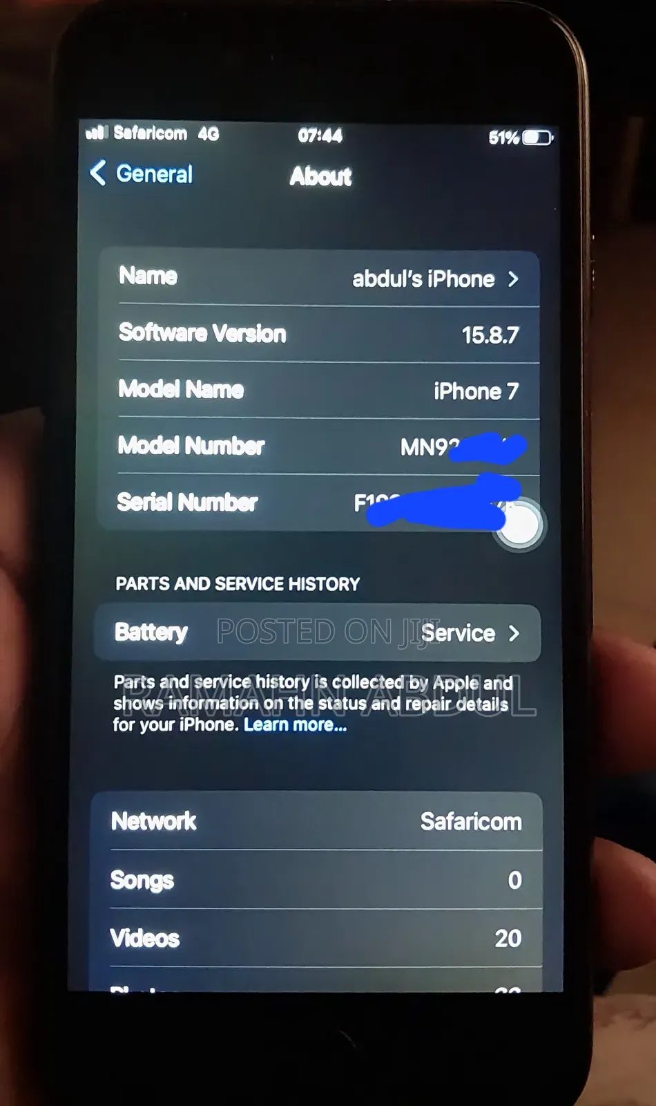 Apple iPhone 7 128 GB Black