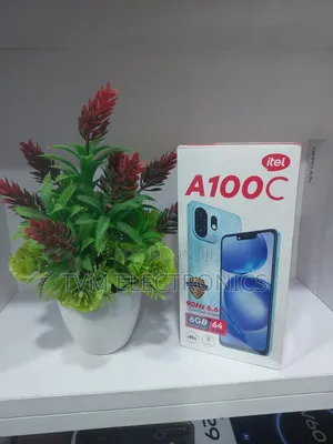 New Itel A100C 64 GB Black