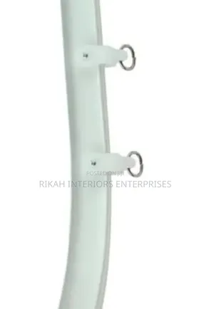White Bendable Curtain Rails Curtain Rails Environmental Friendly