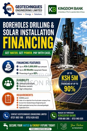 Borehole Drilling With Financing