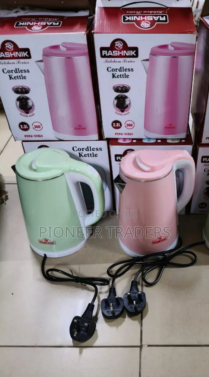Rashnik Kettle 2.3 Litres Plastic