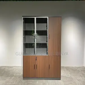 Wooden Executive File Cabinet.