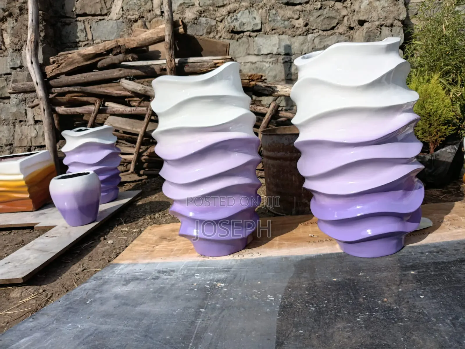 Fiberglass Flower Pots