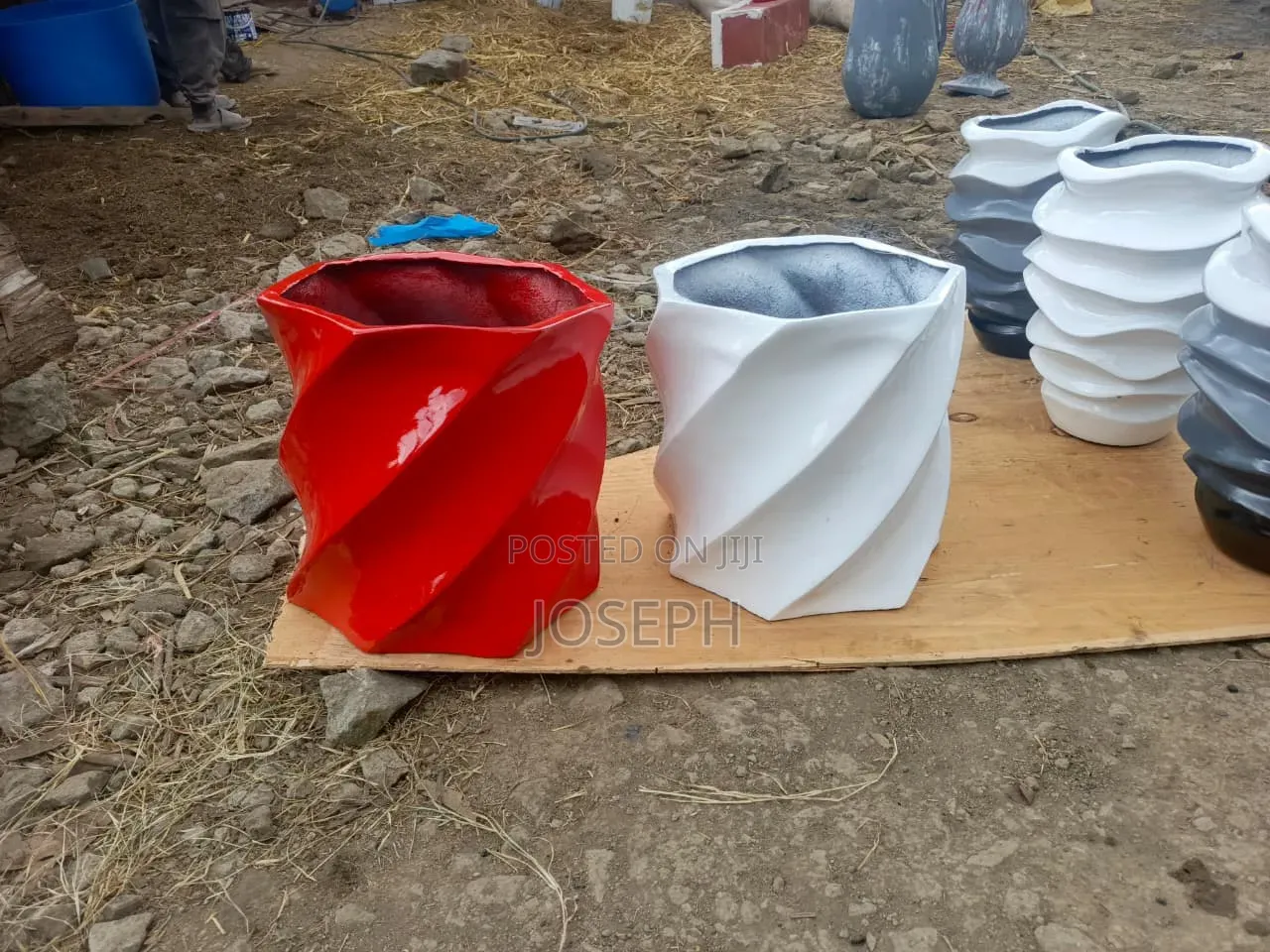 Fiberglass Flower Pots