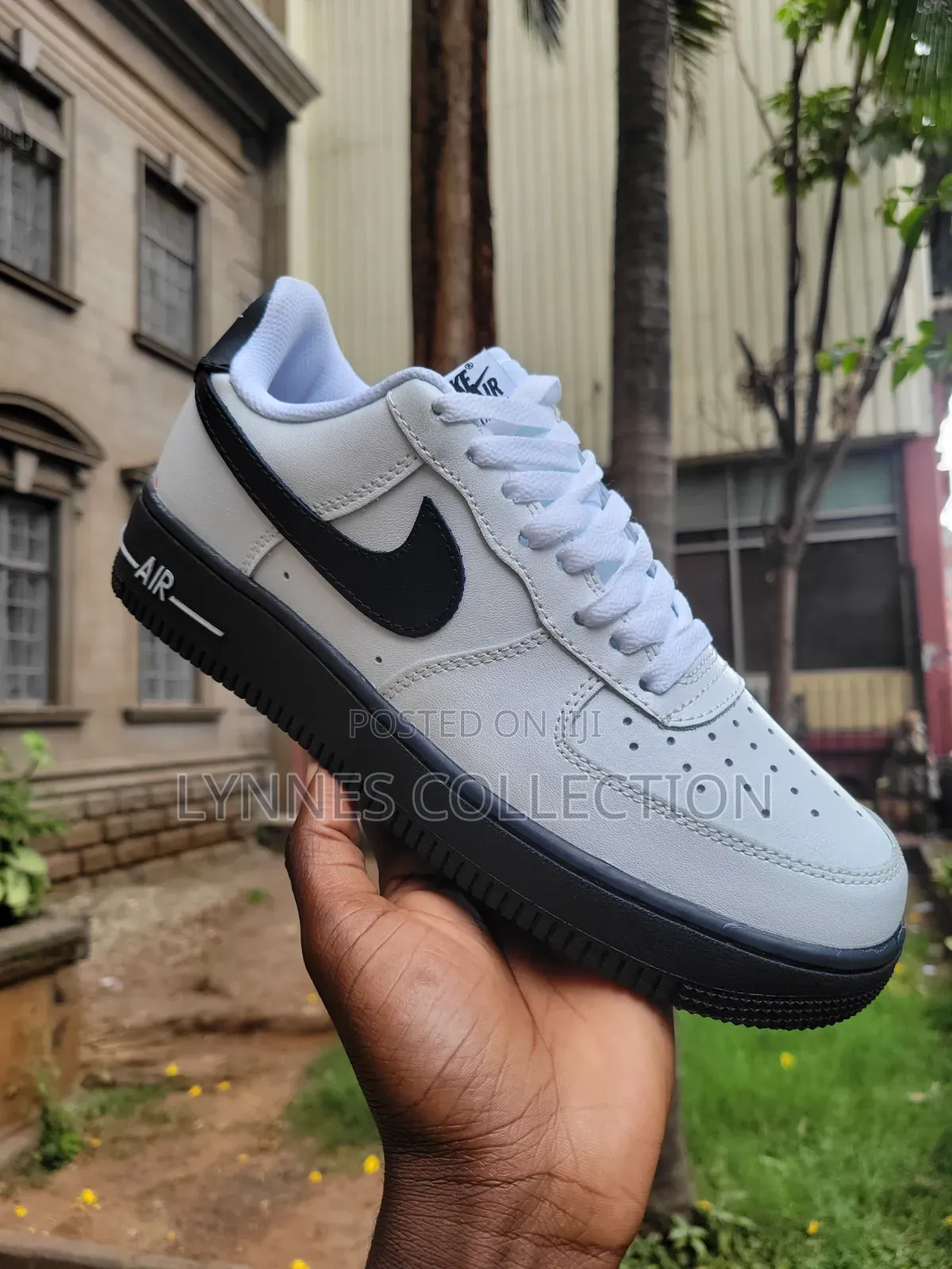 Airforce One Black and White Customized