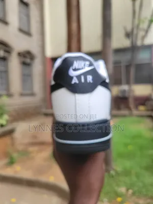 Airforce One Black and White Customized