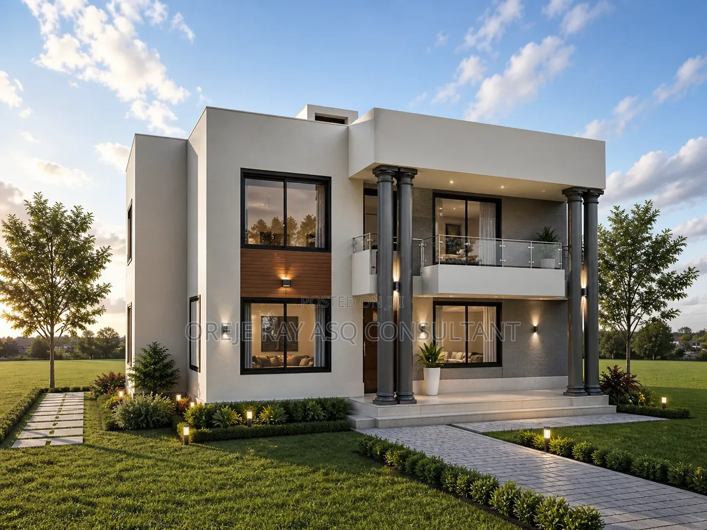 Architect -Morden House Plan