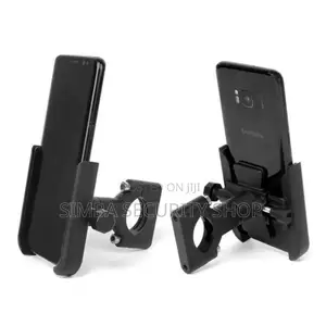 Universal Metallic Bike Phone Holder Handlebar Mount Motorcycle MTB