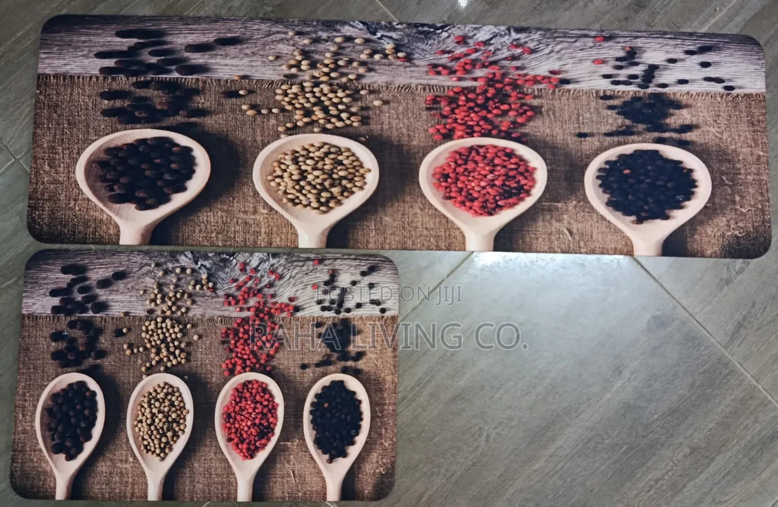 2-Piece Kitchen Mats Set – Large Medium Sizes
