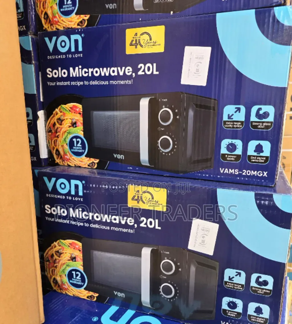 Von Manual 20 Litres Microwave