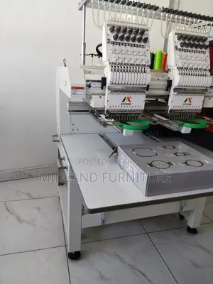 2 Head Computerized Embroidery Sewing Machine