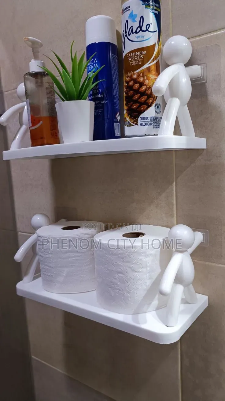 Adhesive Organization Shelves Available