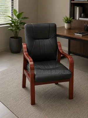 Director's Visitors Chair Nairobi – Luxury Leather Office Furniture