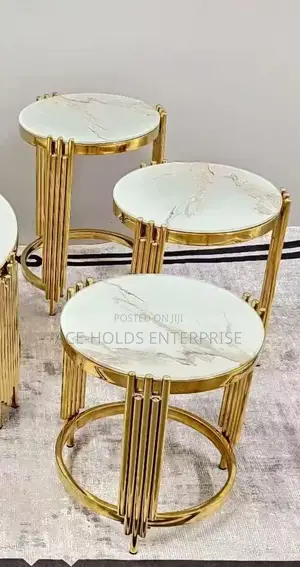 3-in-1 Luxurious Modern Design Coffee-Nesting Table
