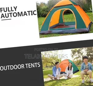 Foldable Camping Tent Cm 3-4 People