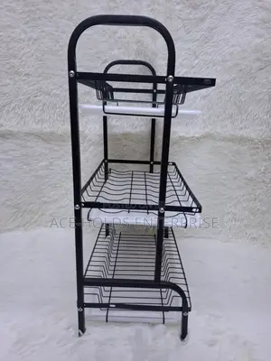 Quality Carbon Designed Reki Dish Rack 3 Tier Sections