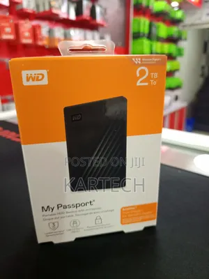 Wd My Passport 2tb Usb 3.0 Portable Storage Drive